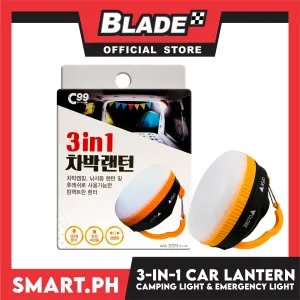 3in1 Car Lantern Camping Light And Emergency Light
