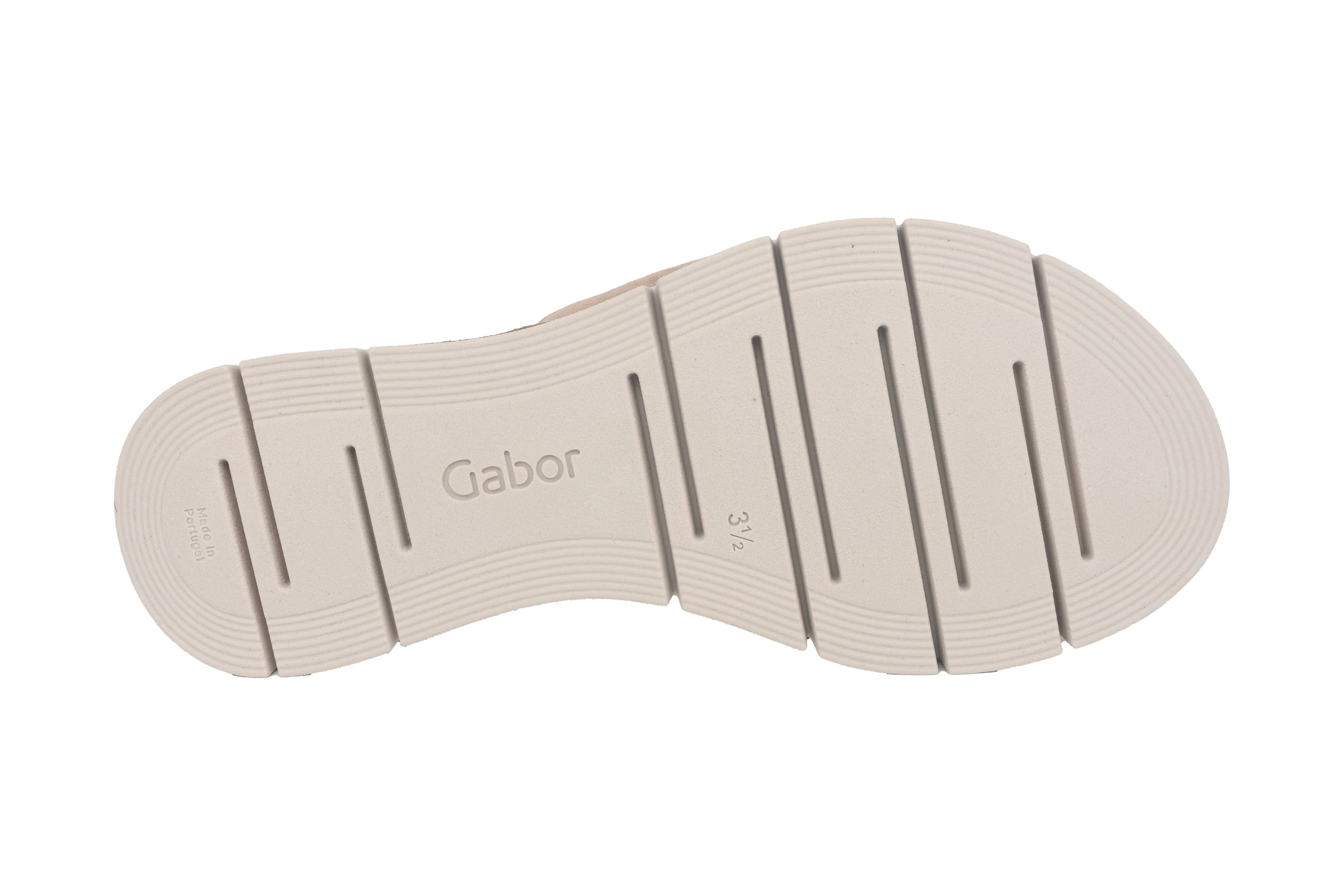 '42.892.30' women's wide fit (H) slides - Beige