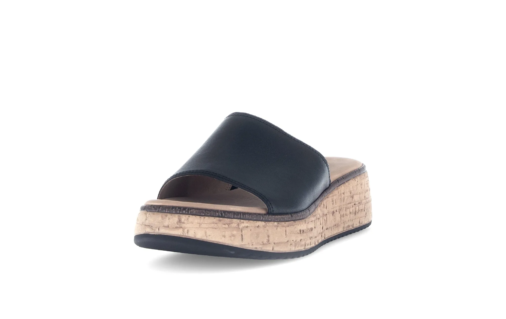 '62.820.57' women's slide sandal - black