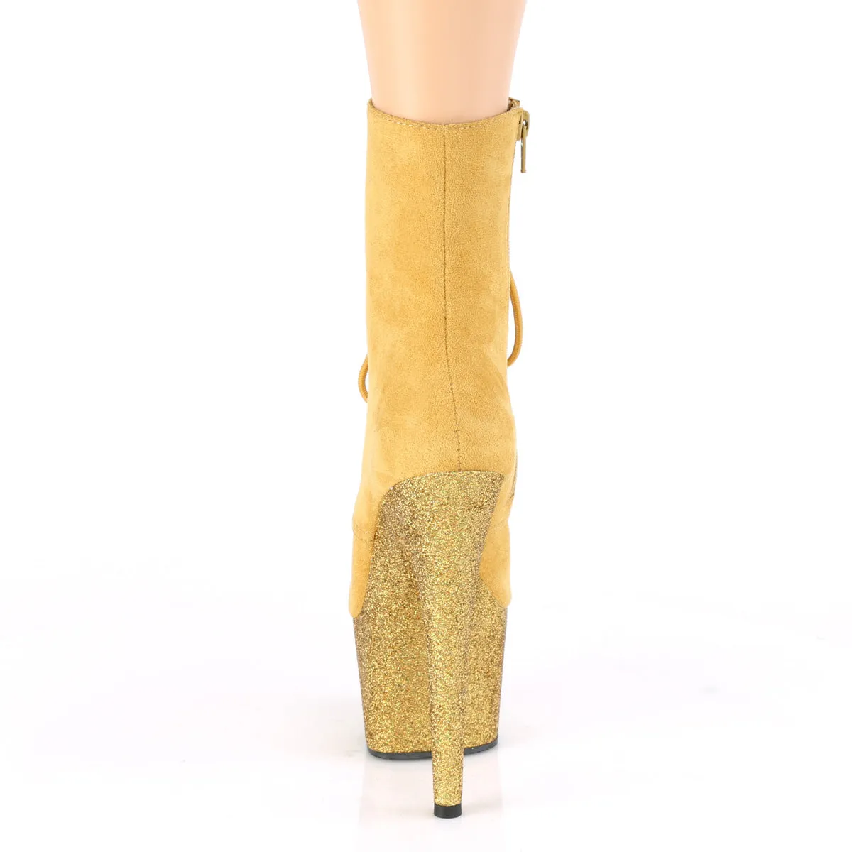 ADORE-1020FSMG  Mustard F.Suede/Mustard Multi Mini Glitter