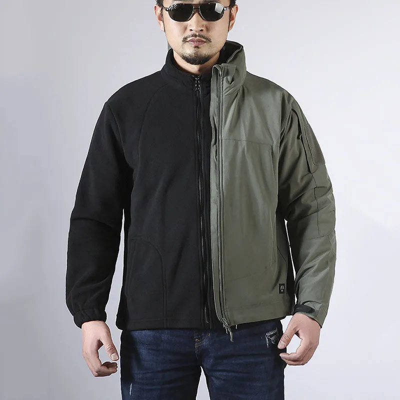 All Match Warm Base Outdoor Fleece Men Coat