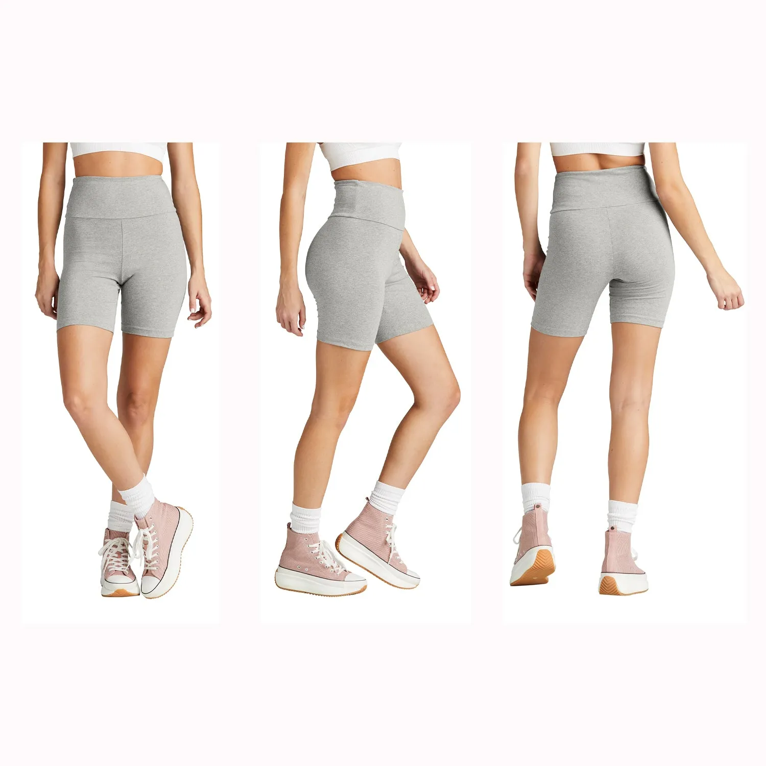 Alpha Chi Omega High Waist Bike Shorts
