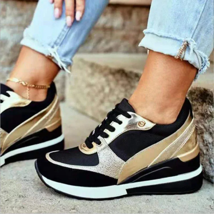 Amber™ | Wedge Sneakers