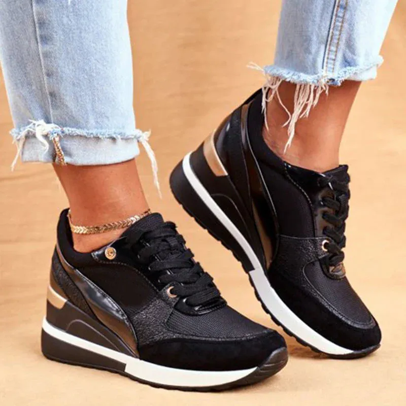 Amber™ | Wedge Sneakers