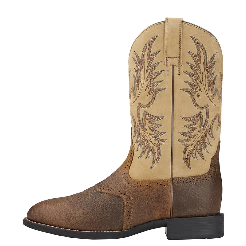 Ariat Stockman Tumbled Mens Boots