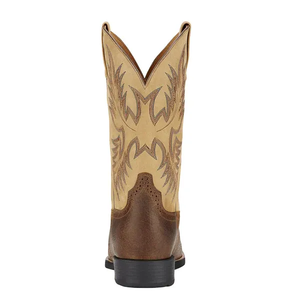 Ariat Stockman Tumbled Mens Boots