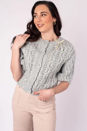 [ASTR The Label] Cable Knit Cardigan