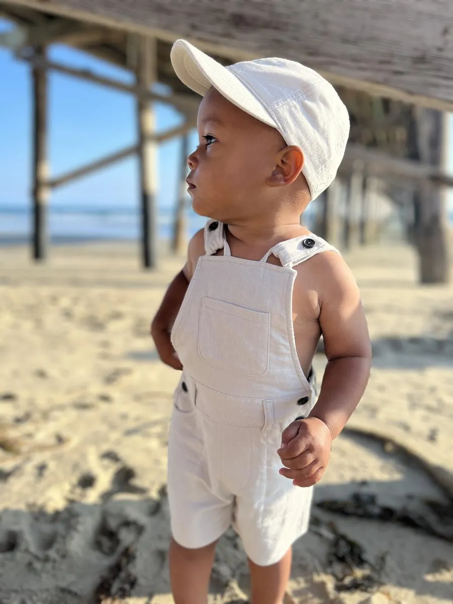 Bowline Grey Woven Overalls