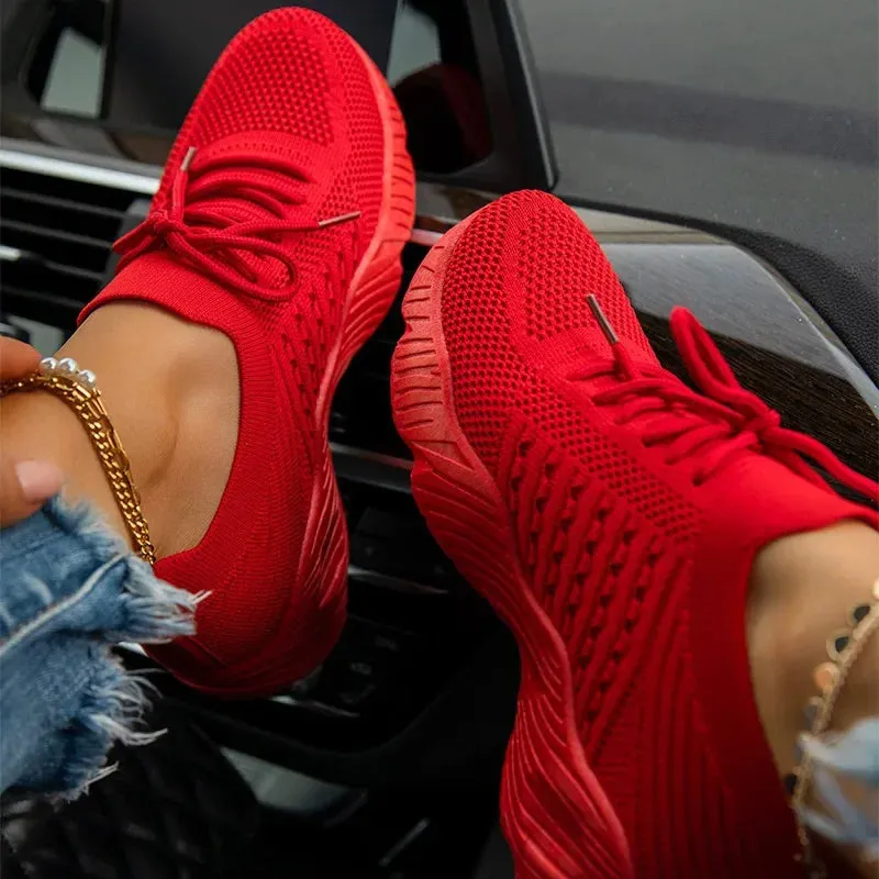 Breezy Lace-Up Women’s Sneakers