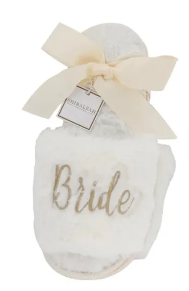 Bride Slippers - Ivory