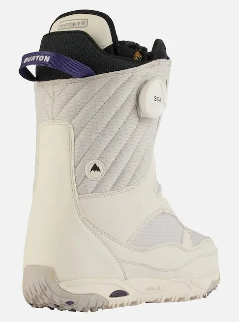 Burton Limelight BOA Womens Snowboard Boots Stout White