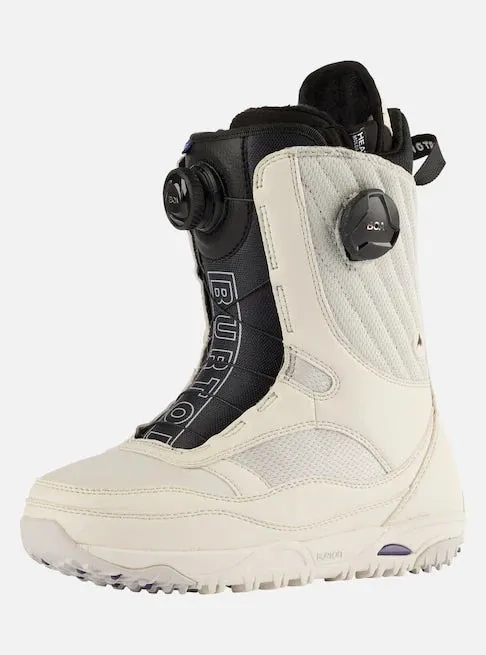 Burton Limelight BOA Womens Snowboard Boots Stout White
