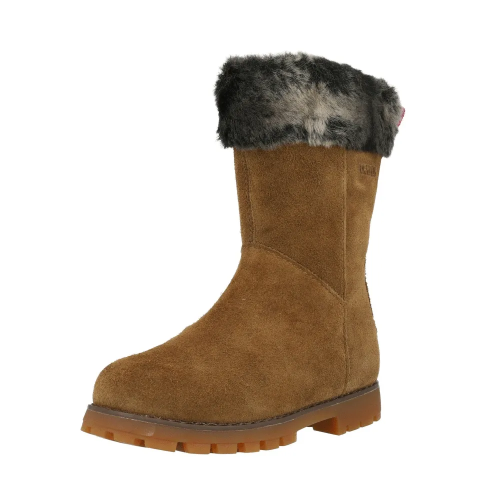 Camper Kids Compas Medium Brown Winter Boots