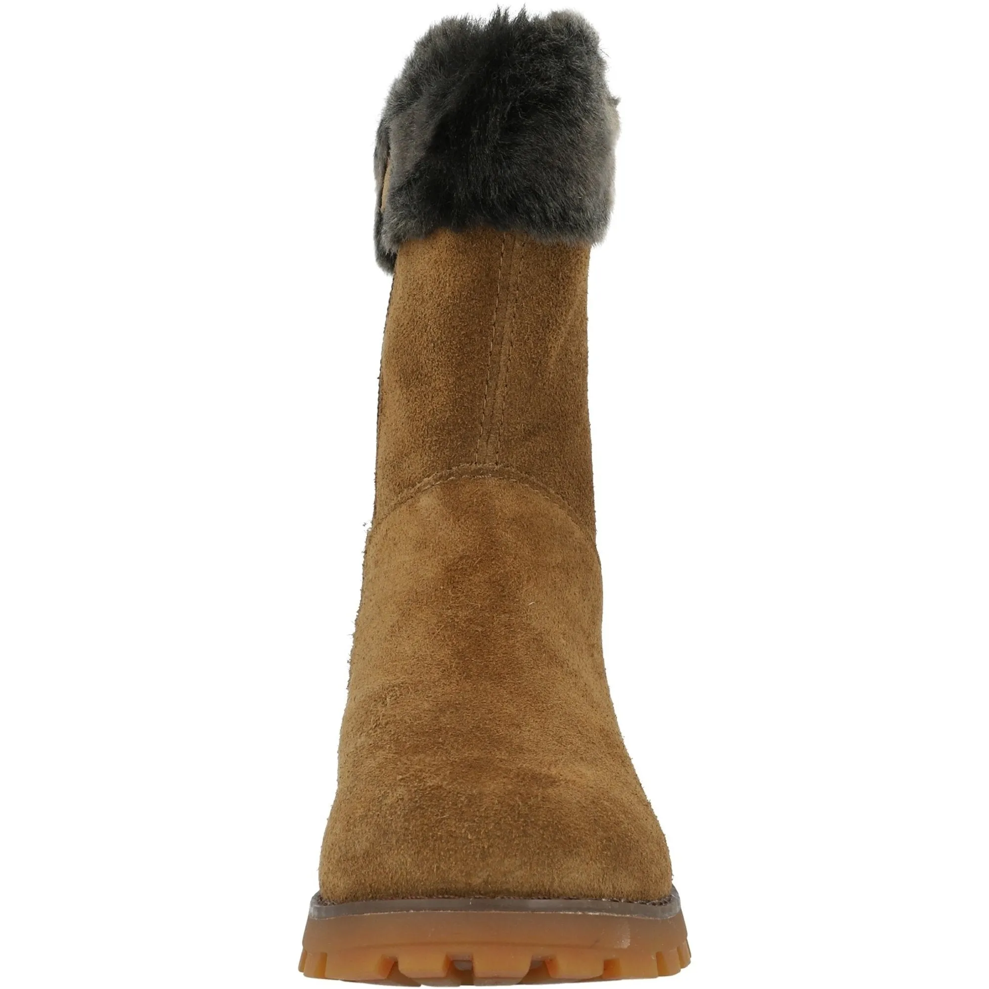 Camper Kids Compas Medium Brown Winter Boots