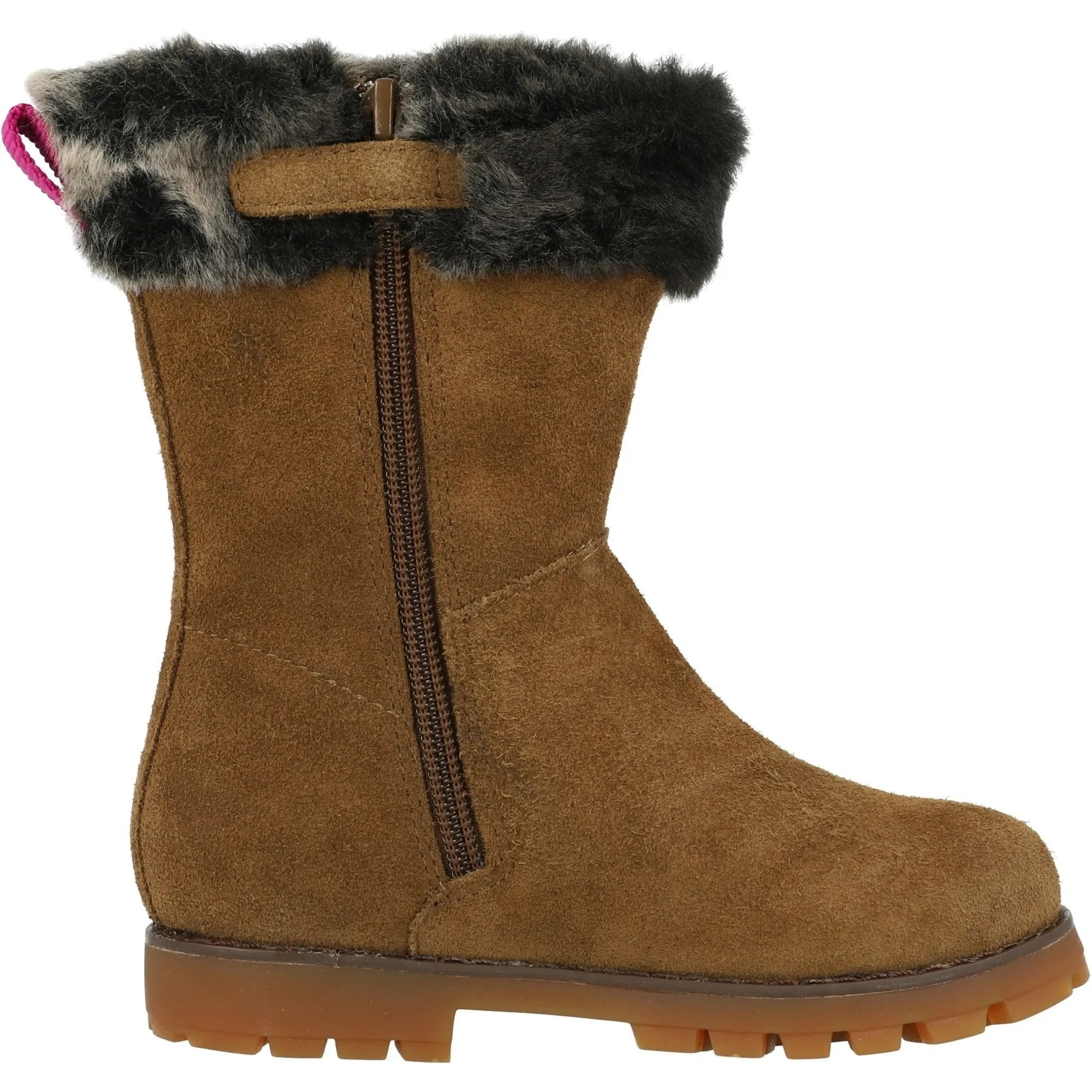 Camper Kids Compas Medium Brown Winter Boots