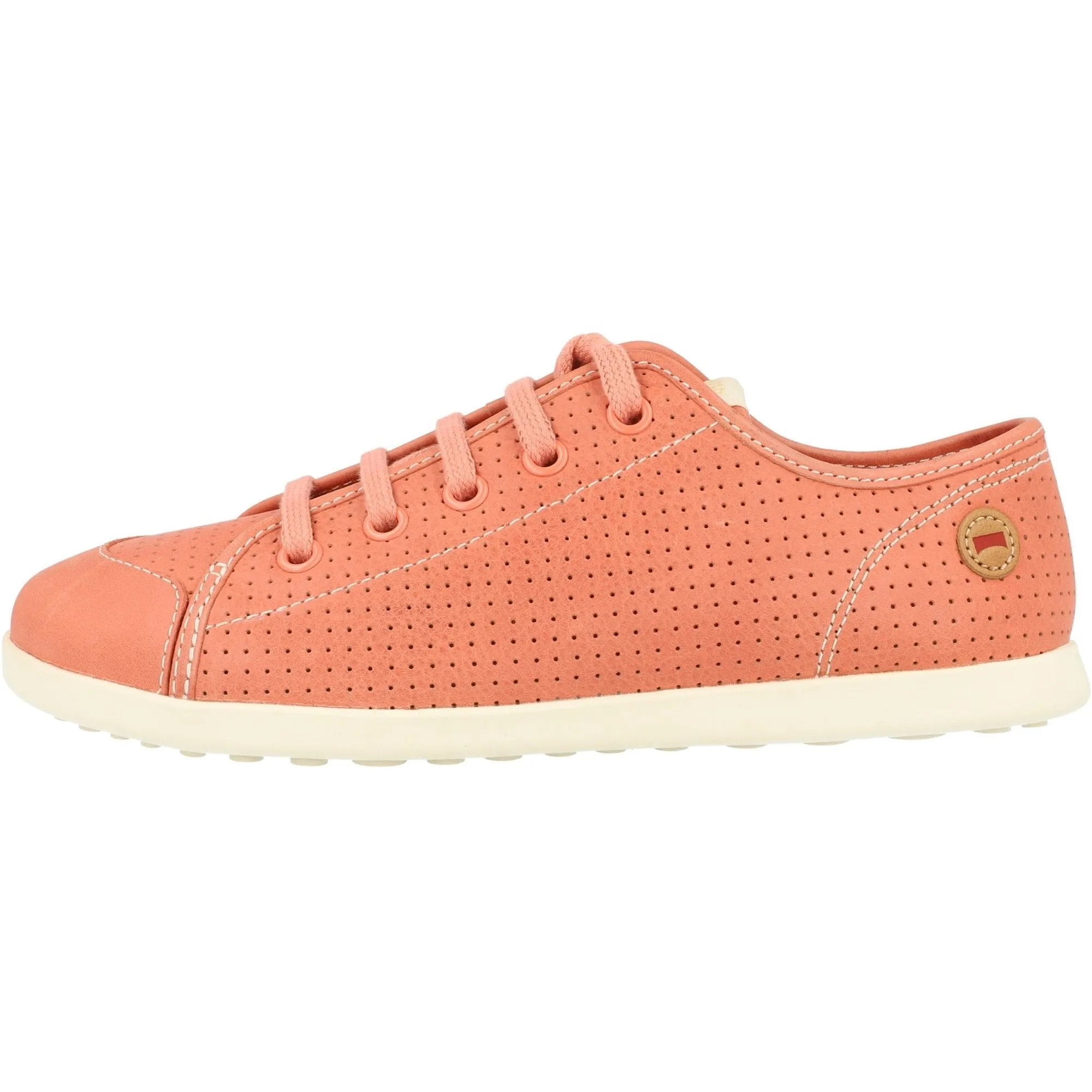 Camper Kids Noon Pink Lace-Up Sneakers