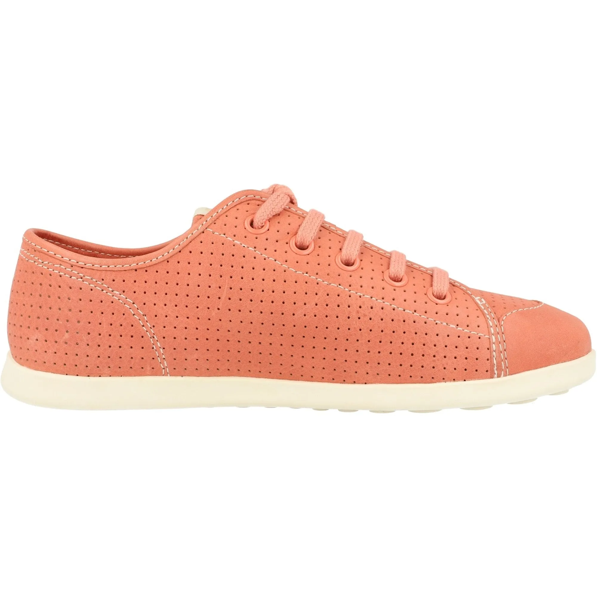 Camper Kids Noon Pink Lace-Up Sneakers
