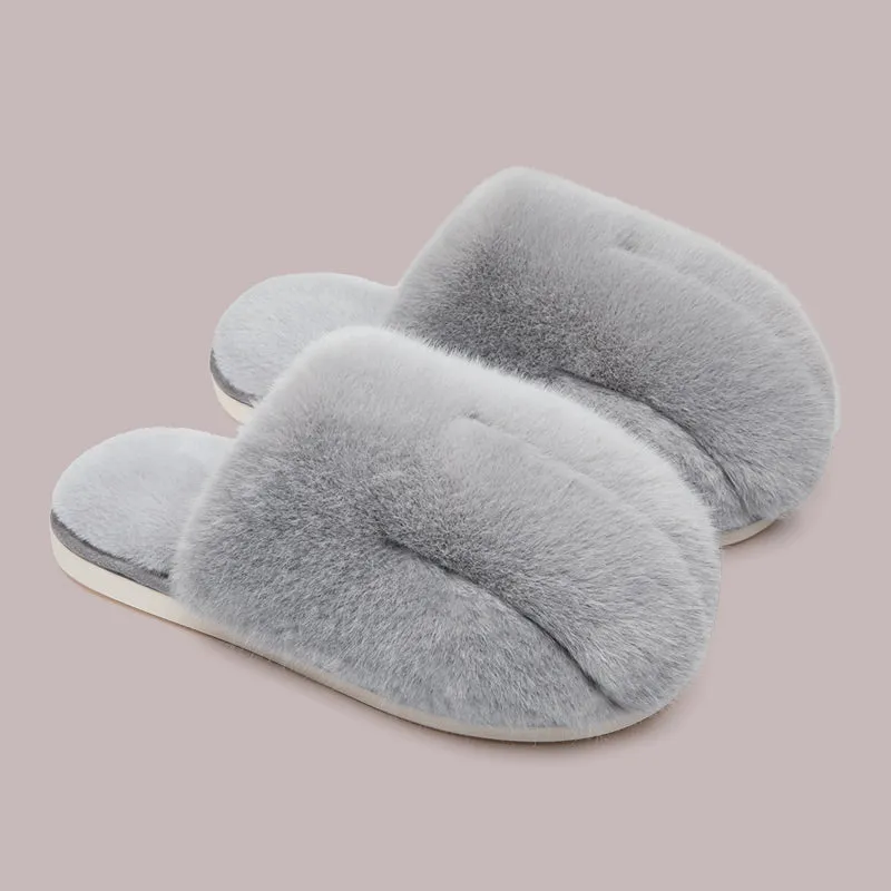 Cat's Claw Household Plush Warm Slippers