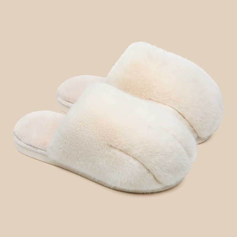 Cat's Claw Household Plush Warm Slippers