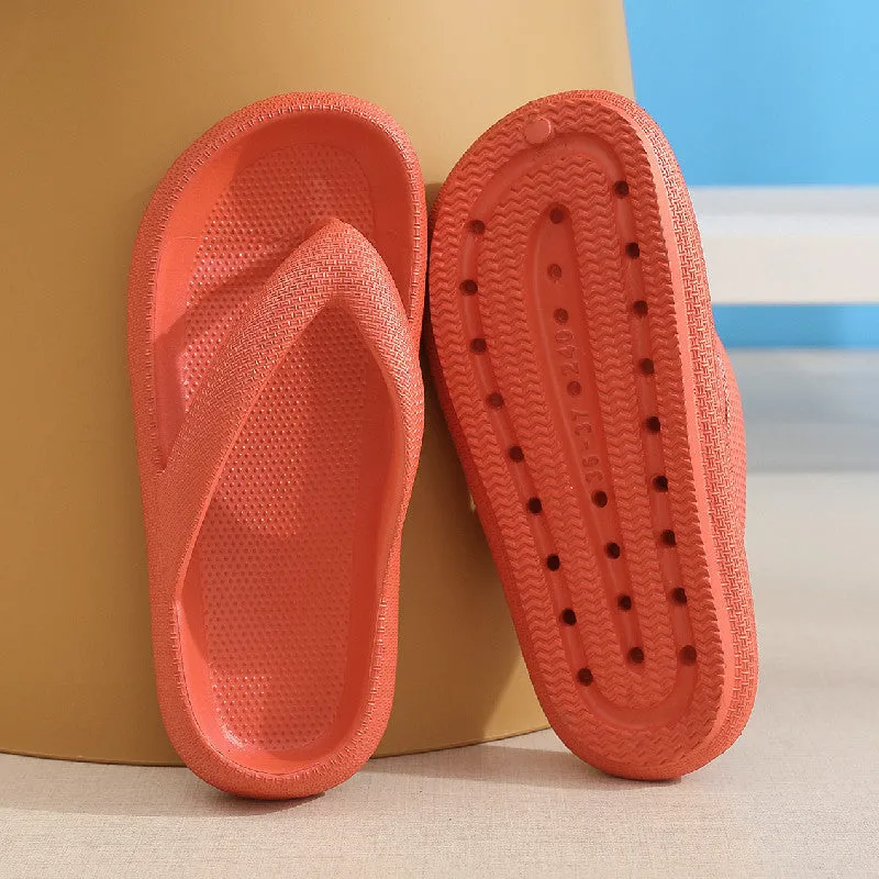 Clip Toe Shoes Eva Non-Slip Slippers Soft Sole Flip Flops