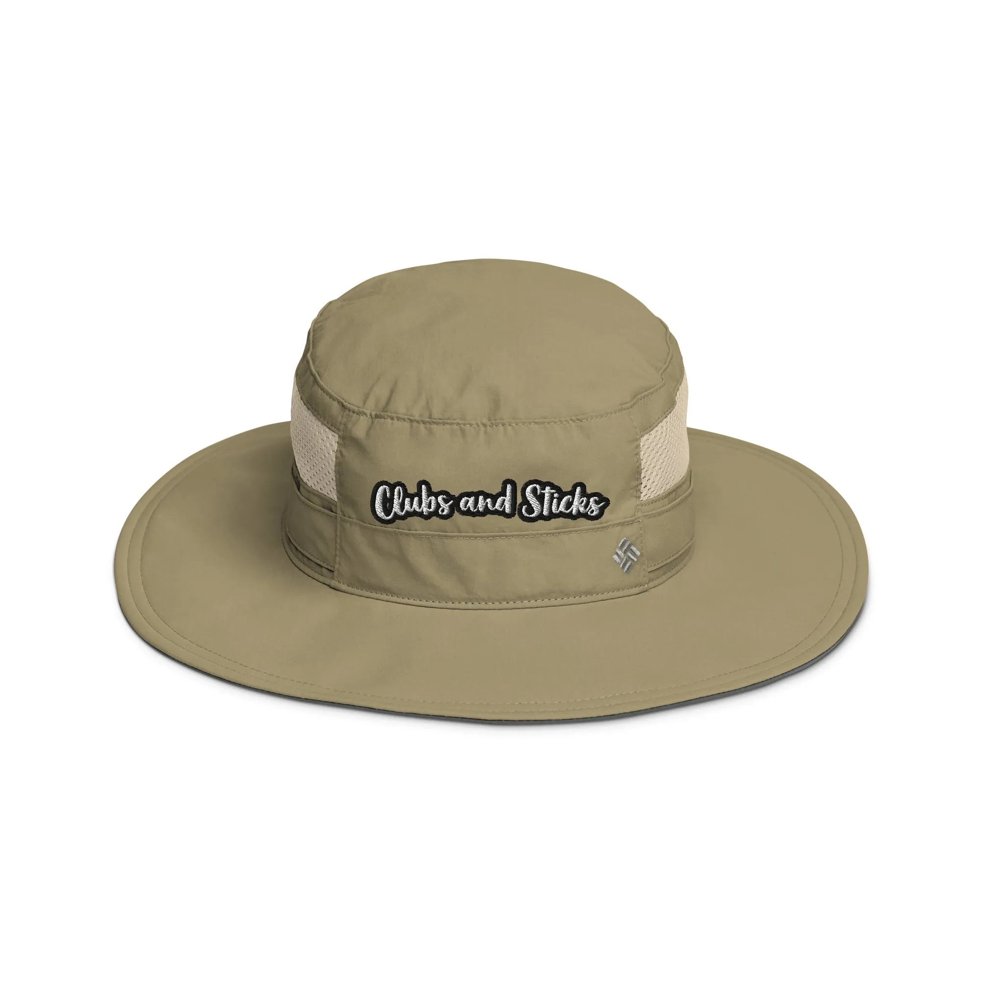 Clubs and Sticks  Embroidered Columbia Booney Hat