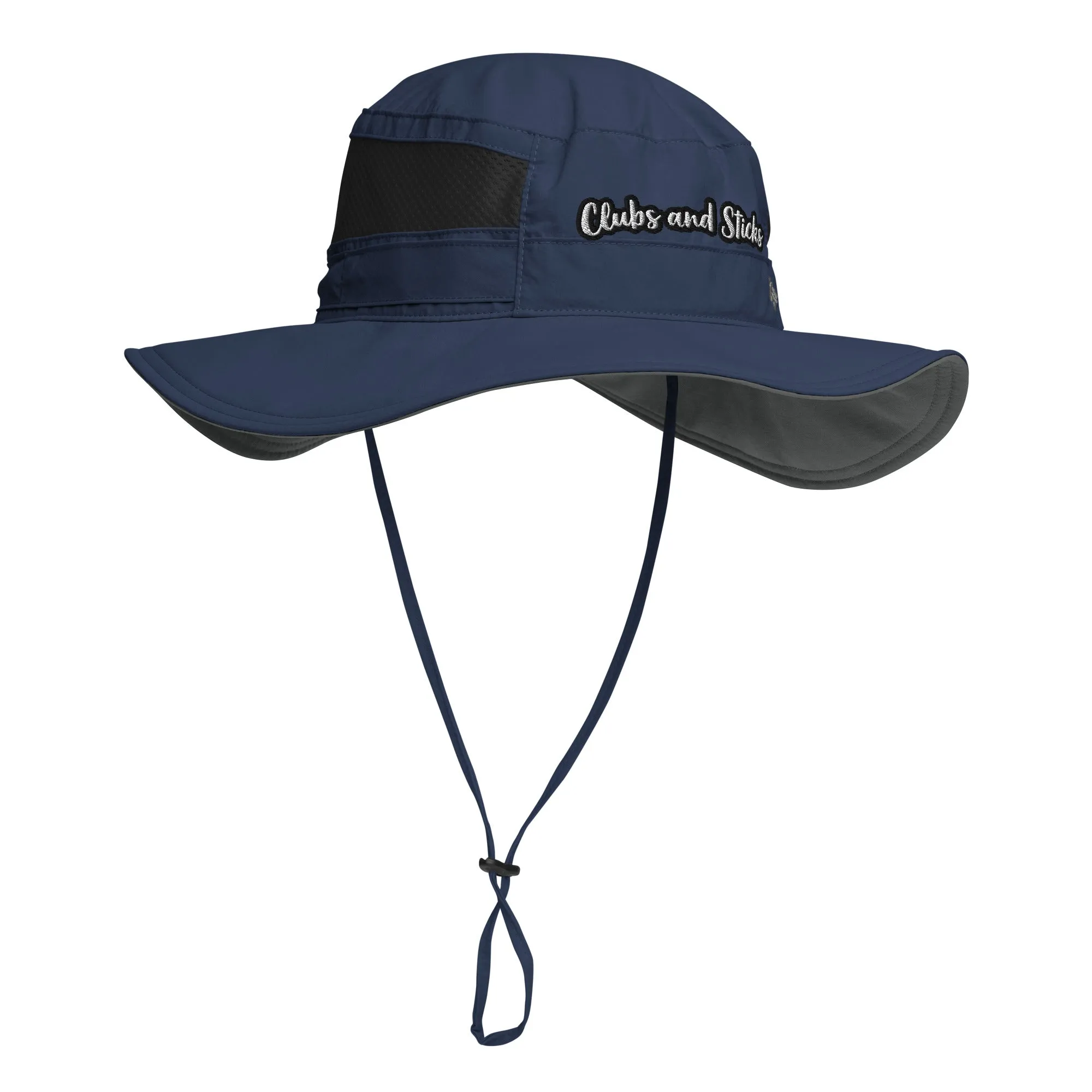 Clubs and Sticks  Embroidered Columbia Booney Hat