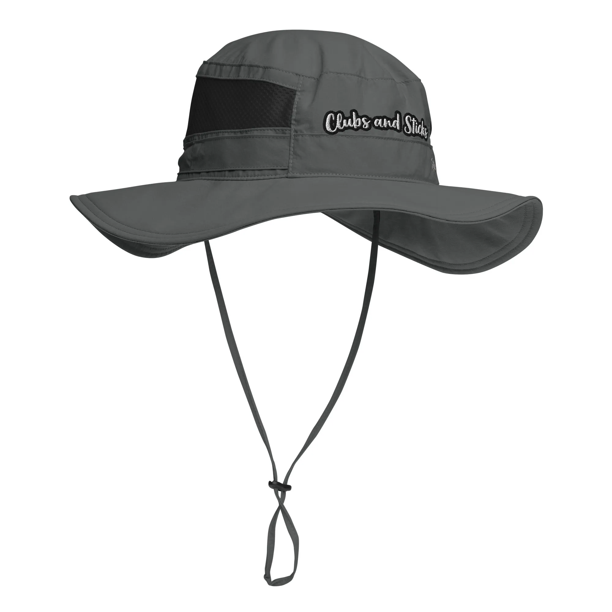 Clubs and Sticks  Embroidered Columbia Booney Hat