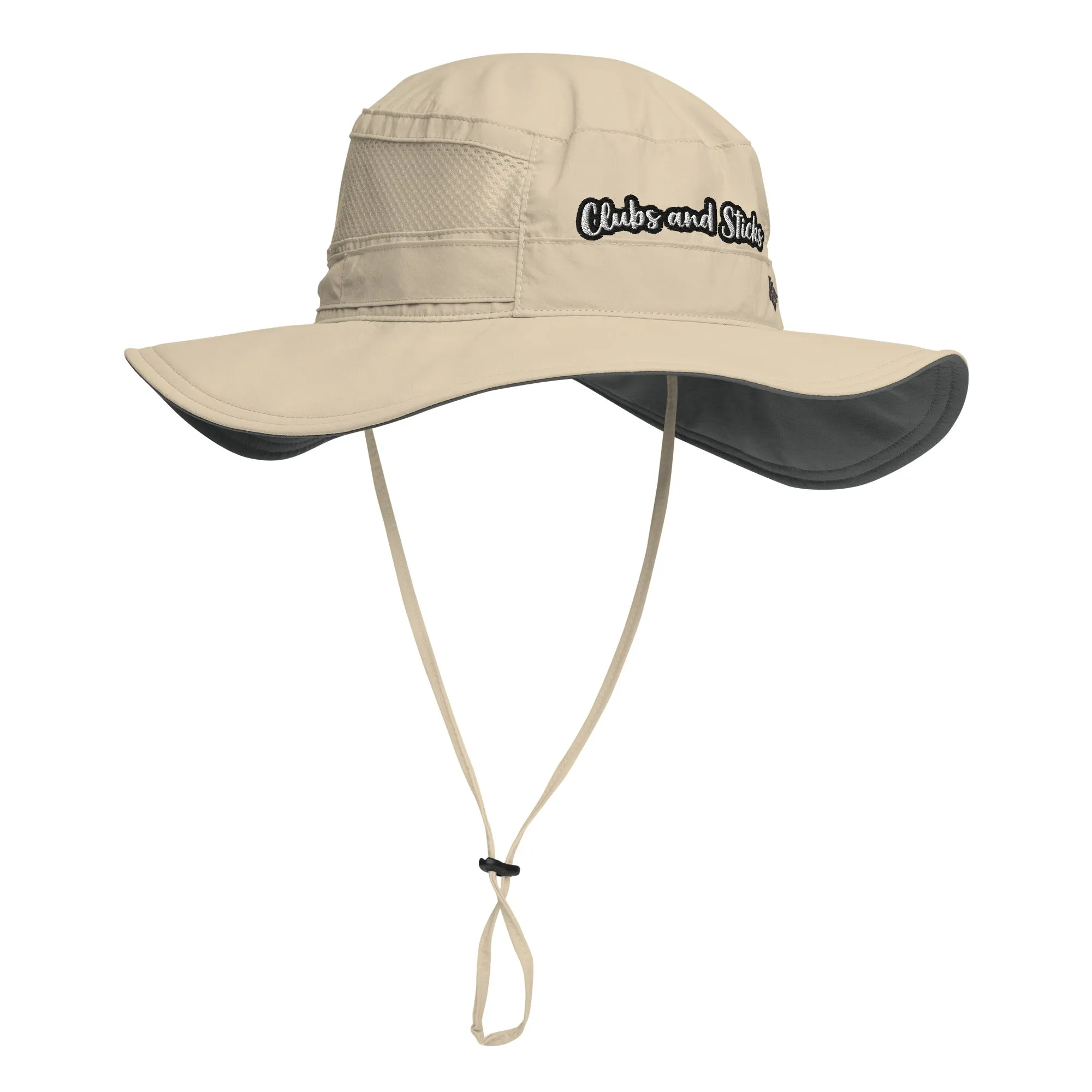Clubs and Sticks  Embroidered Columbia Booney Hat