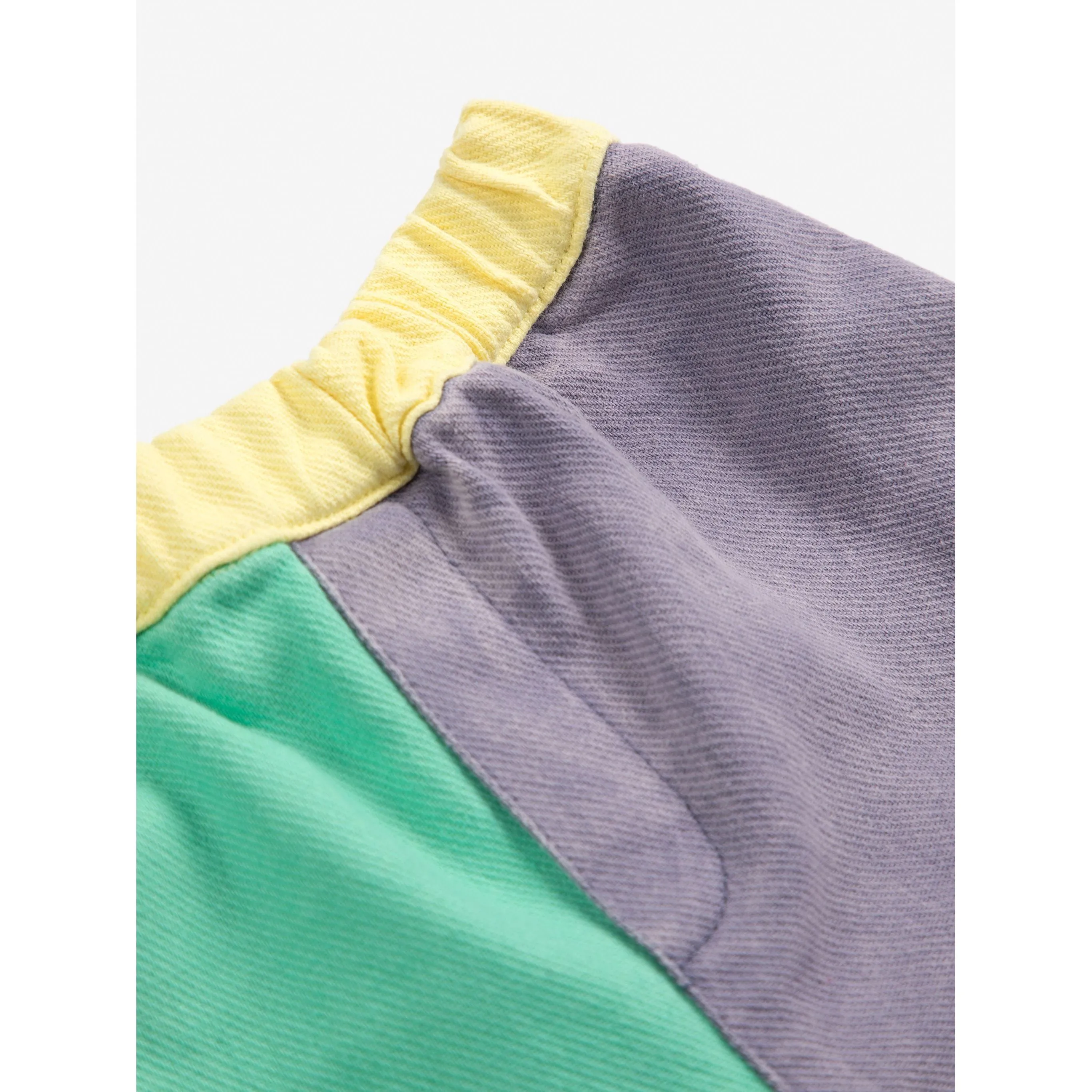 Color Block Woven Shorts