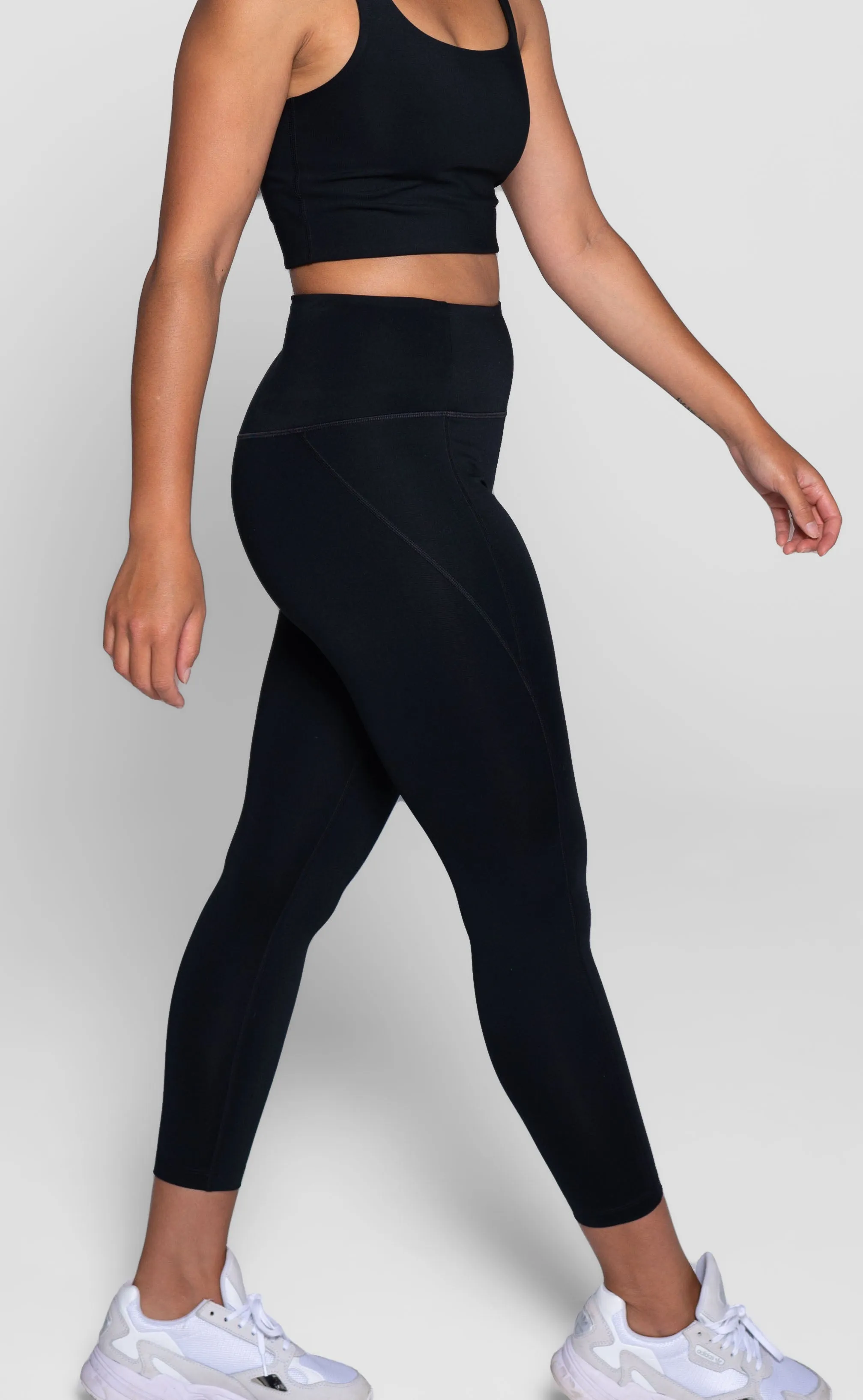 Compressive High-Rise Legging, Black