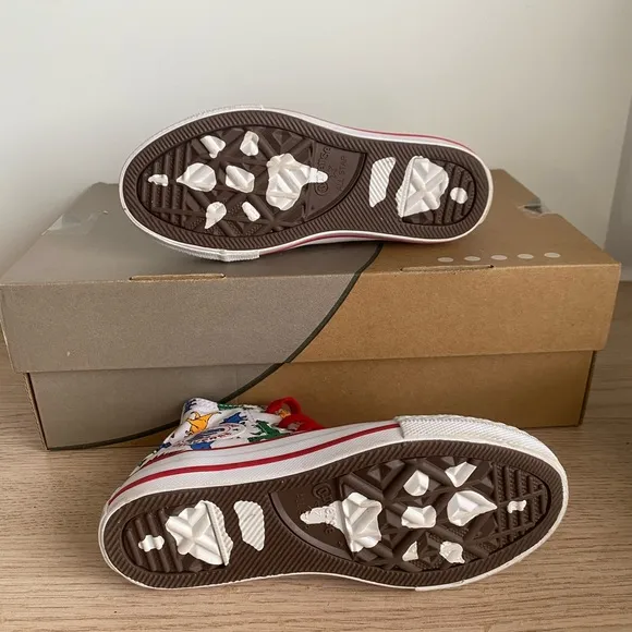 Converse Chuck Taylor All Star Hi Dinosaur Kids Sneakers- SZ 12 C