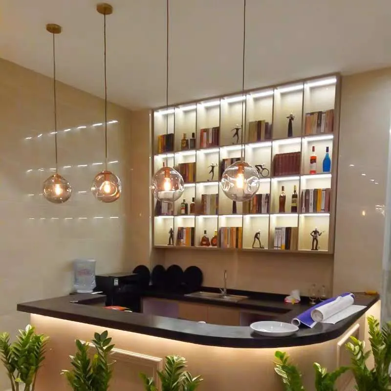 Convex Glass Bolle Pendant light