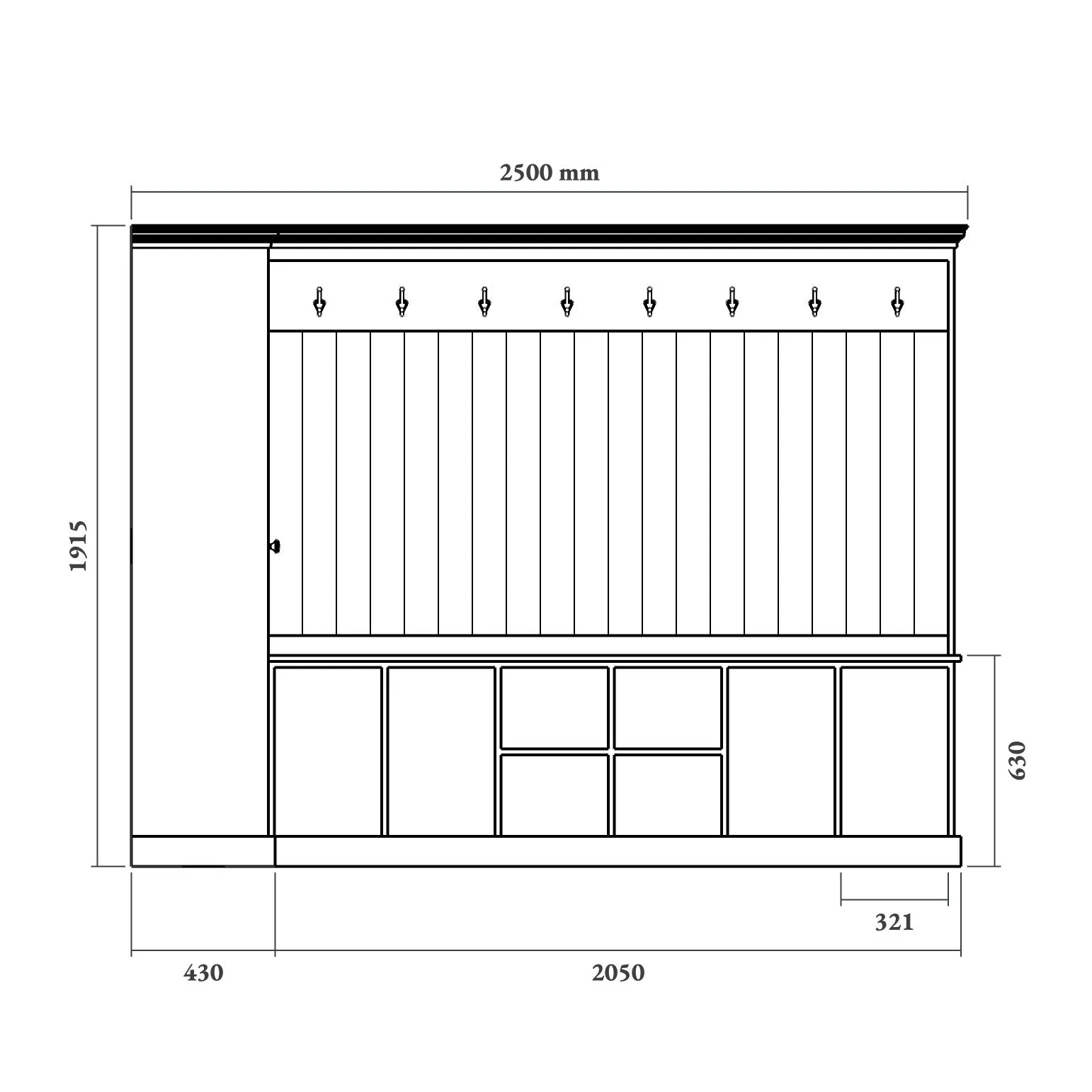 Corner Boot Room Bench