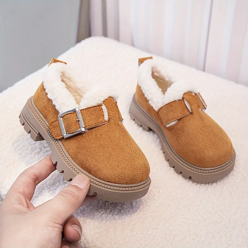 Cozy & Stylish Winter Snow Boots for Kids, FS