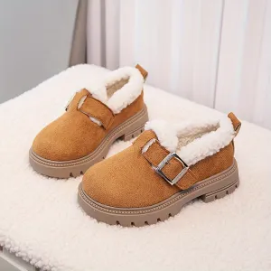 Cozy & Stylish Winter Snow Boots for Kids, FS