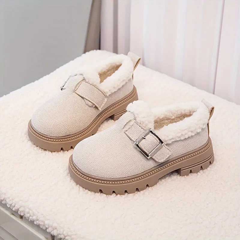 Cozy & Stylish Winter Snow Boots for Kids, FS