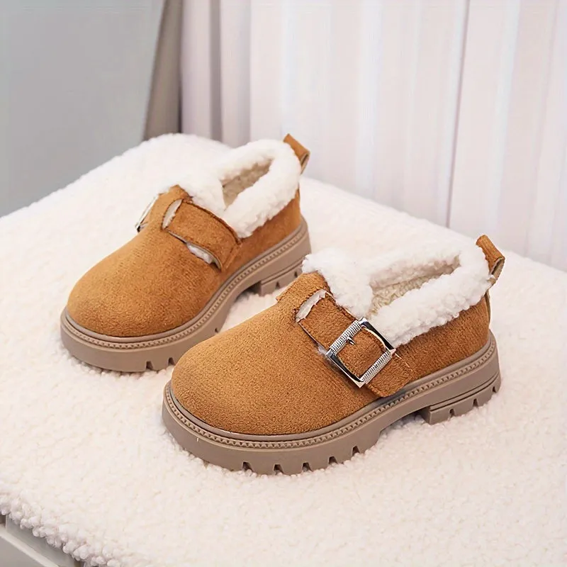 Cozy & Stylish Winter Snow Boots for Kids, FS