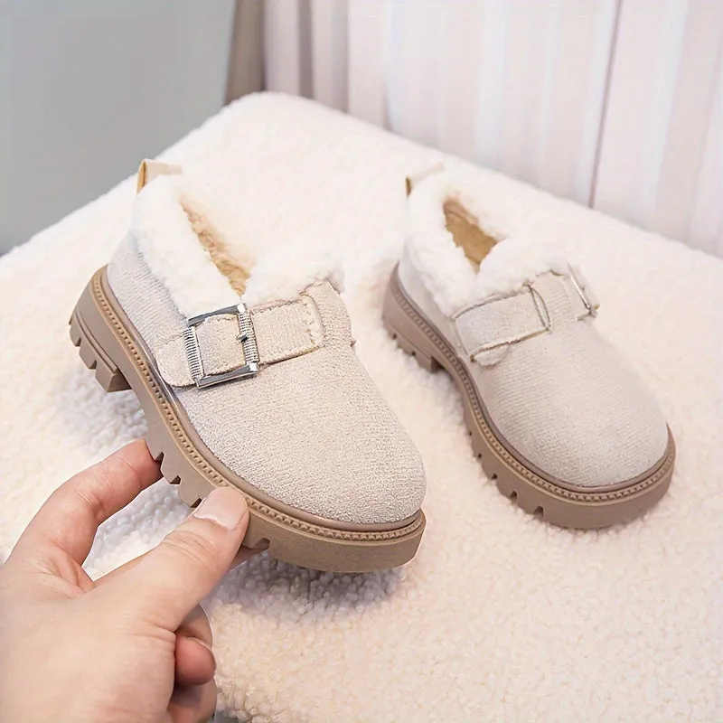 Cozy & Stylish Winter Snow Boots for Kids, FS