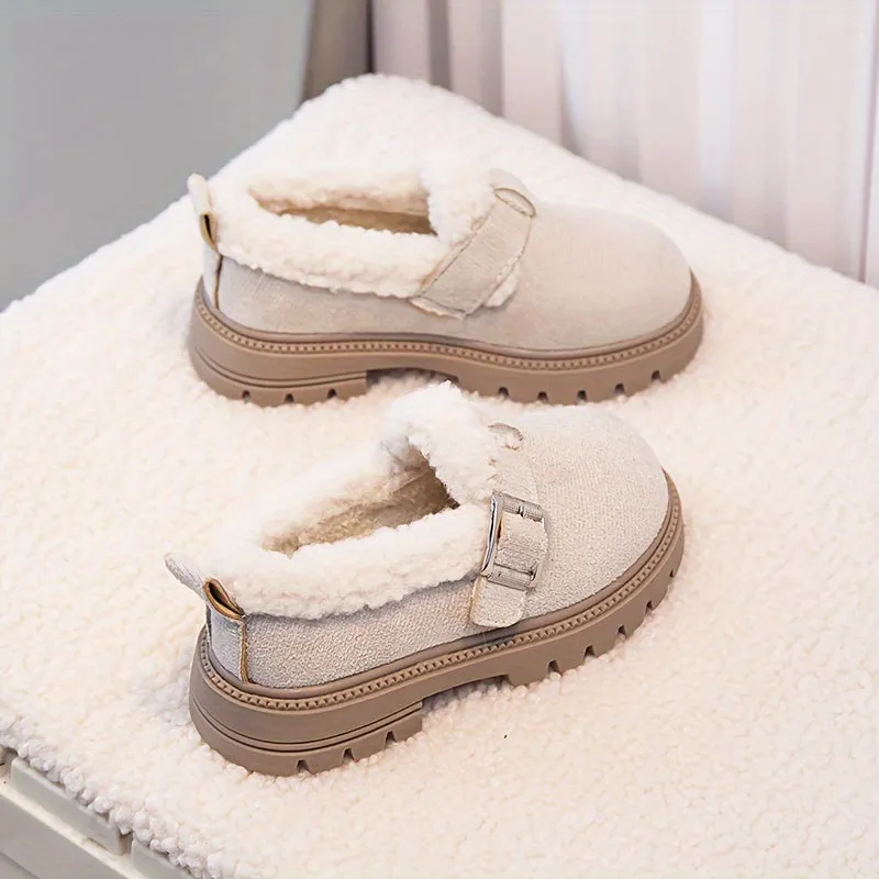 Cozy & Stylish Winter Snow Boots for Kids, FS