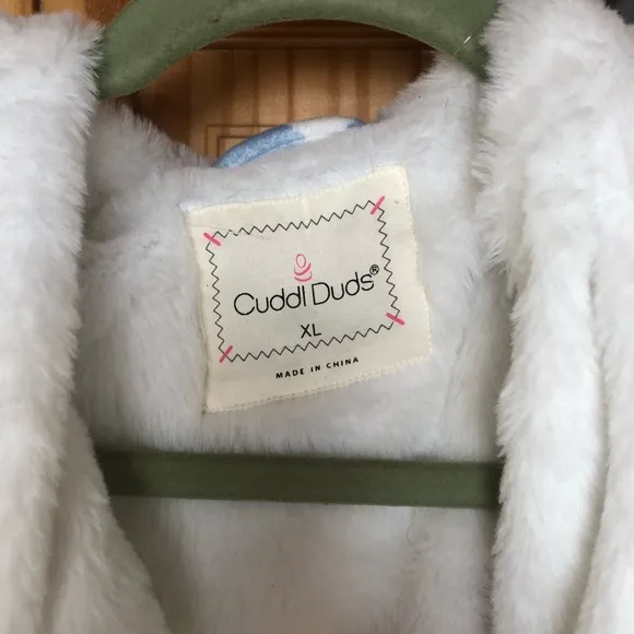Cuddl Duds soft, warm, lush, luxurious bath robe XL