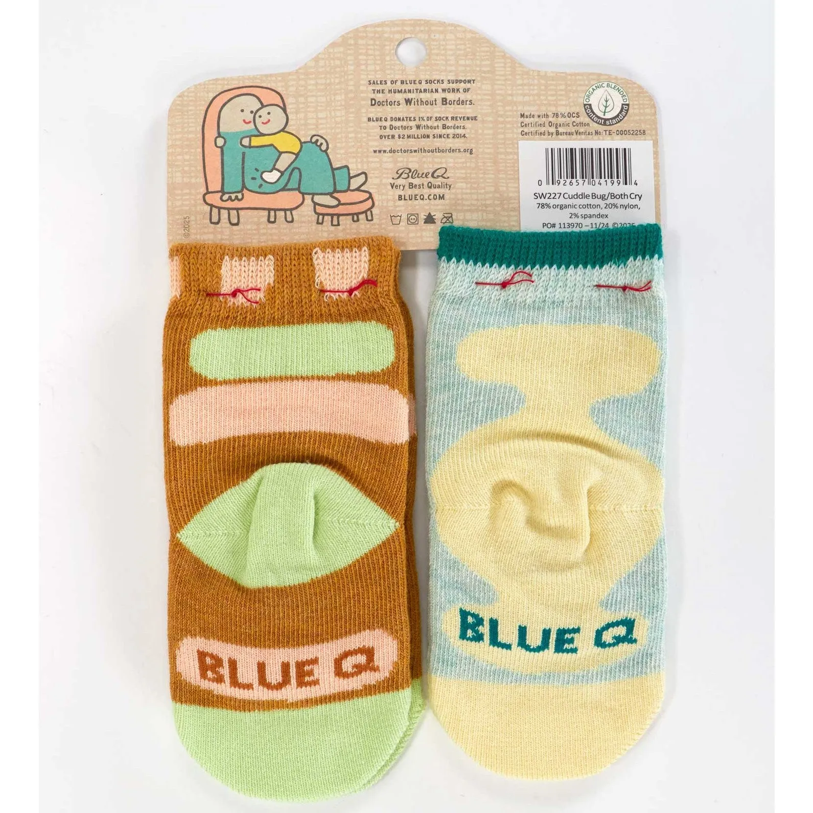 Cuddle Bug Both Cry Baby Socks