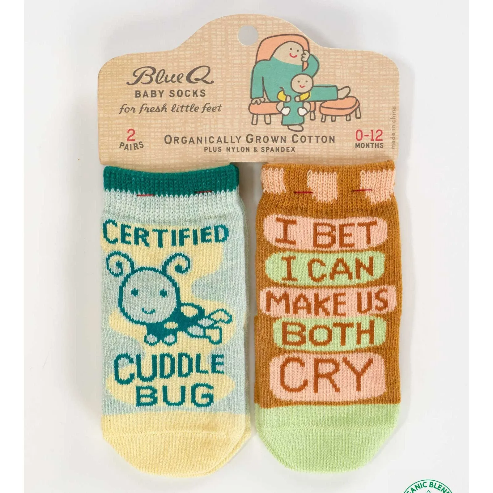 Cuddle Bug Both Cry Baby Socks