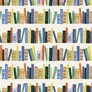 Curio Book Club in Cream Metallic by Rifle Paper Co