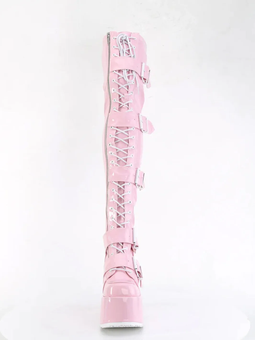 DEMONIA CAMEL-305 - PINK STRETCH HOLOGRAM ✰ PRE ORDER ✰
