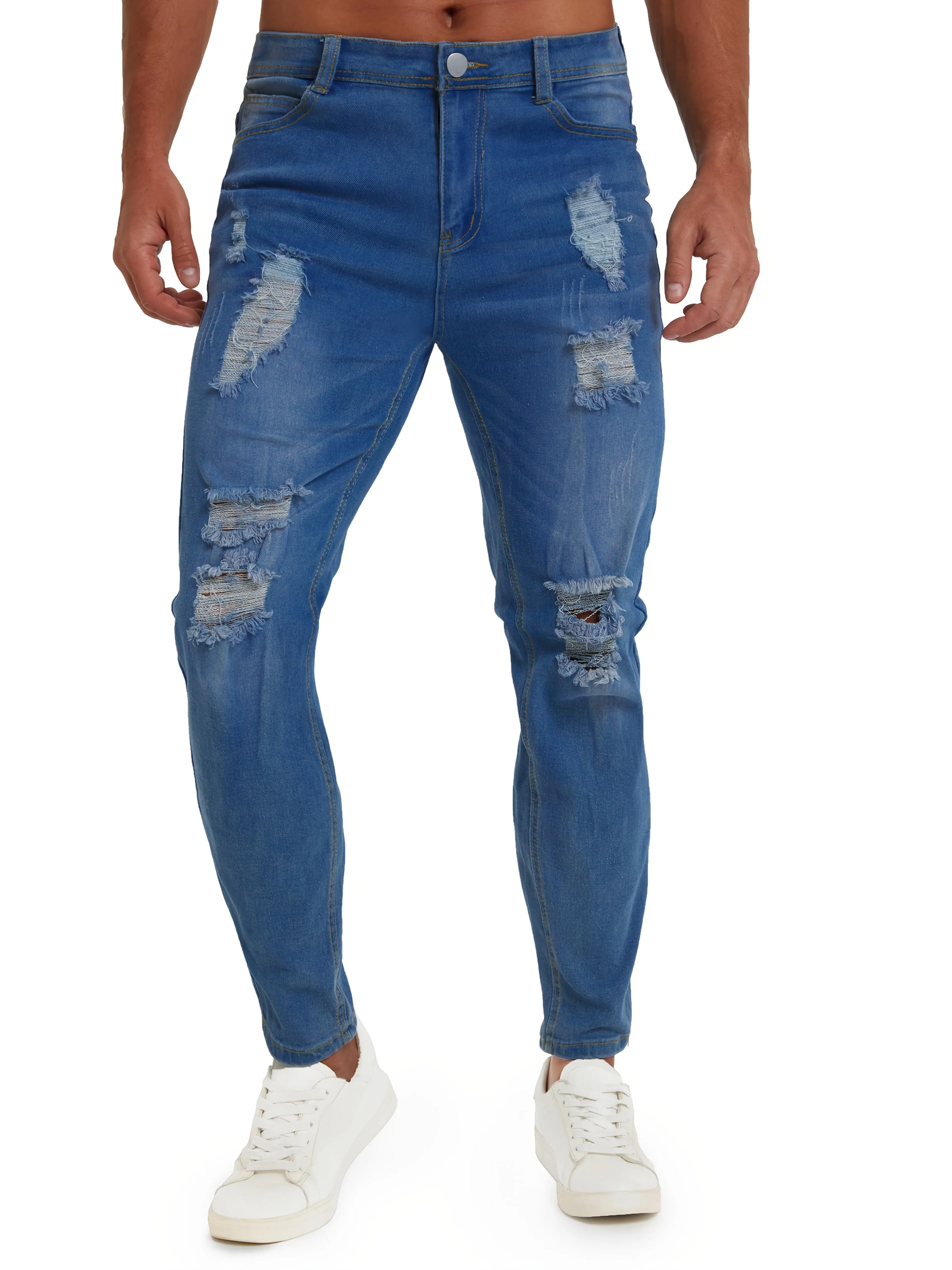 Durand - Stylish Ripped Jeans