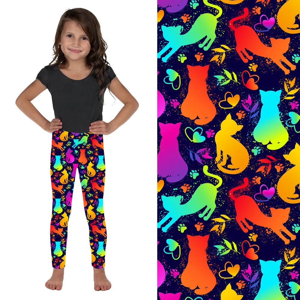 Electric Paws Deluxe Kids Leggings
