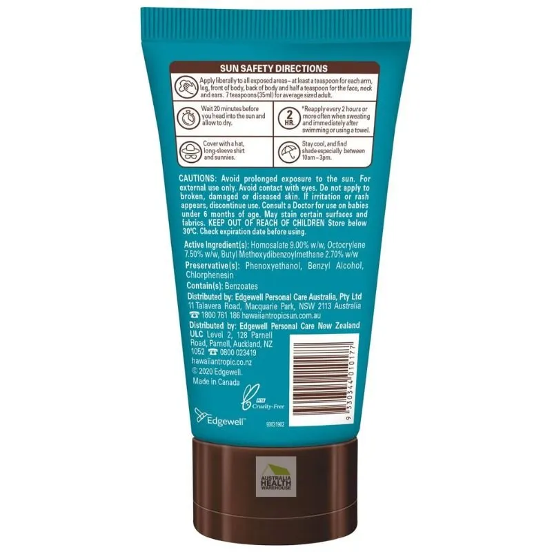[Expiry: 05/2027] Hawaiian Tropic Island Sport Sunscreen Lotion SPF 50  180mL