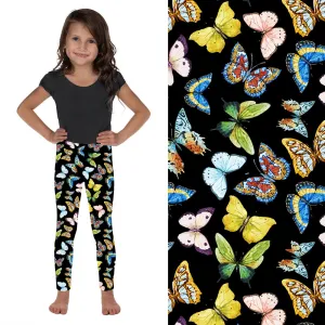 Flutter Frenzy Deluxe Kids Leggings