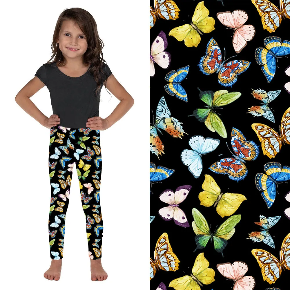 Flutter Frenzy Deluxe Kids Leggings