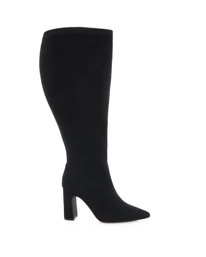 FREDDY EXTENDED CURVE - BLACK SUEDE